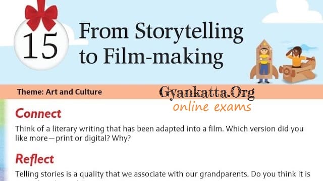 Class VIII English: From Storytelling to Film-Making